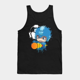 The Heroic Blue Android Tank Top